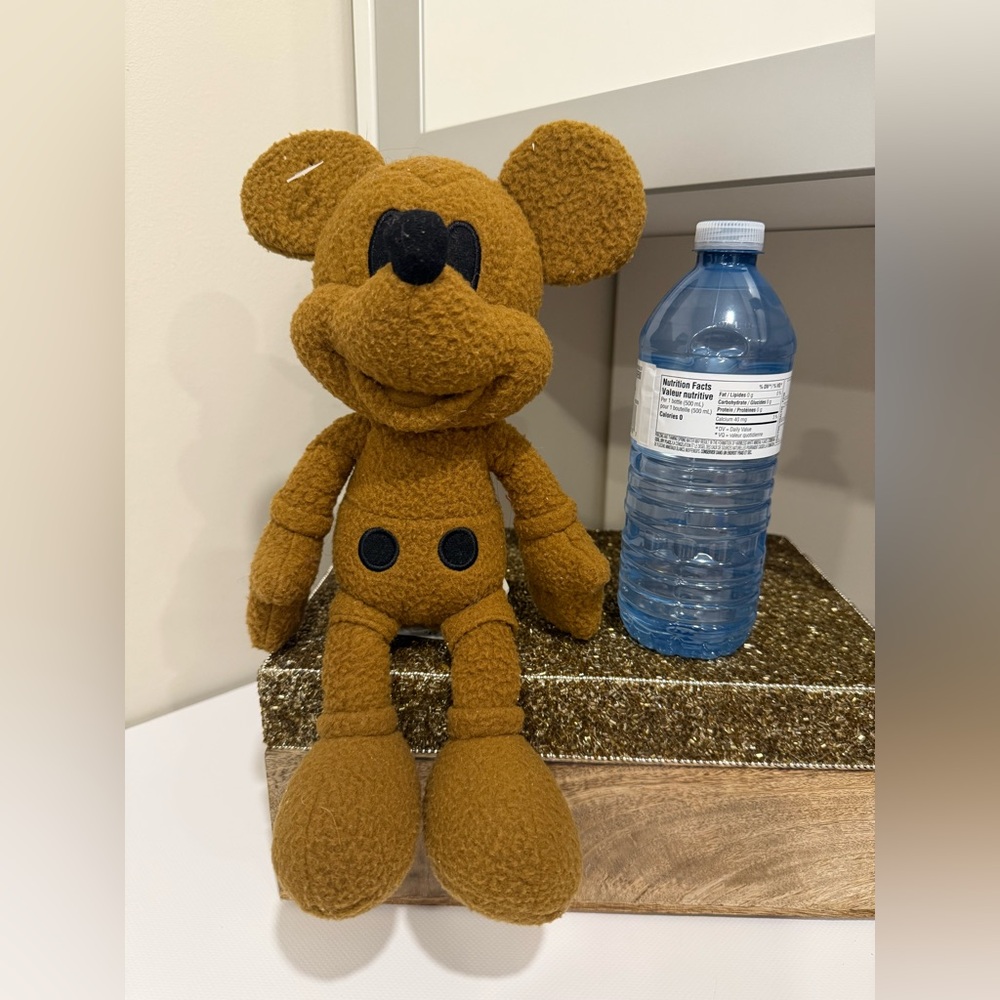 Disney Mickey Mouse Brown Plush Bear